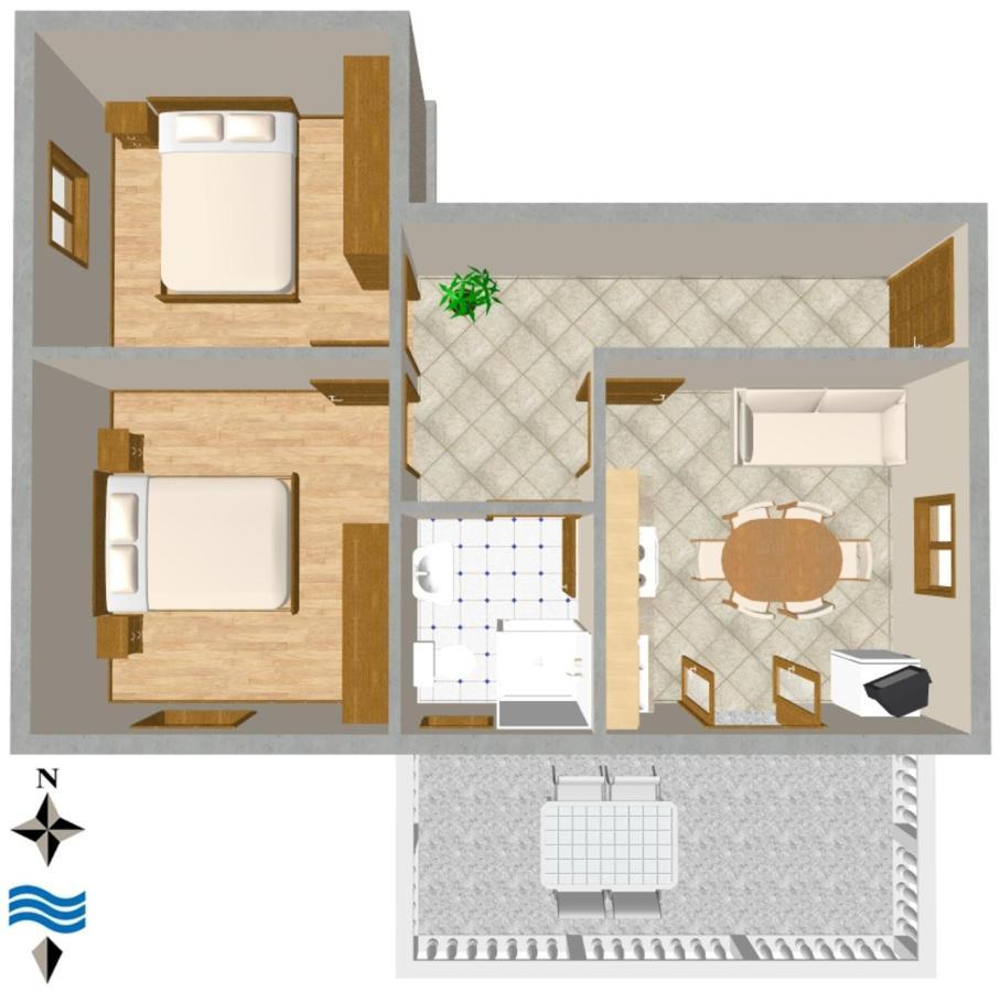 Apartments By The Sea Ugljan - 846 Luaran gambar